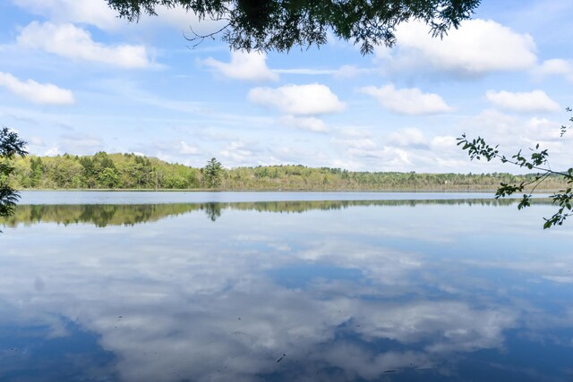 23 Woodland Rd, Winthrop, ME 04364 - water view with a forest
