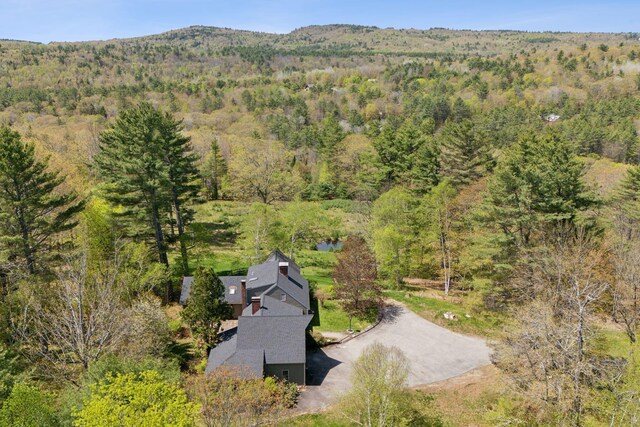 248 Morse Rd, Norway, ME 04268 - view of subject property with a heavily wooded area