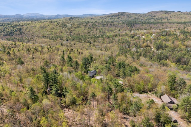 248 Morse Rd, Norway, ME 04268 - bird's eye view of a forest and mountains
