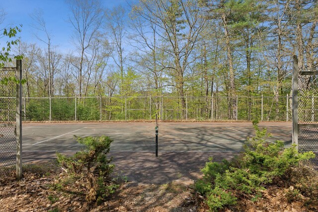248 Morse Rd, Norway, ME 04268 - view of basketball court with fence and a tennis court