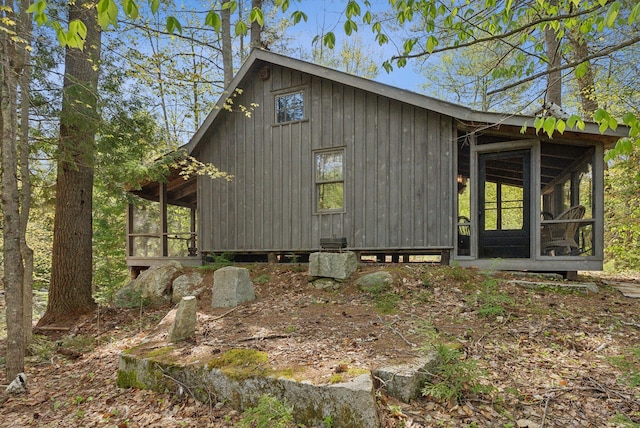 248 Morse Rd, Norway, ME 04268 - view of property exterior with a sunroom