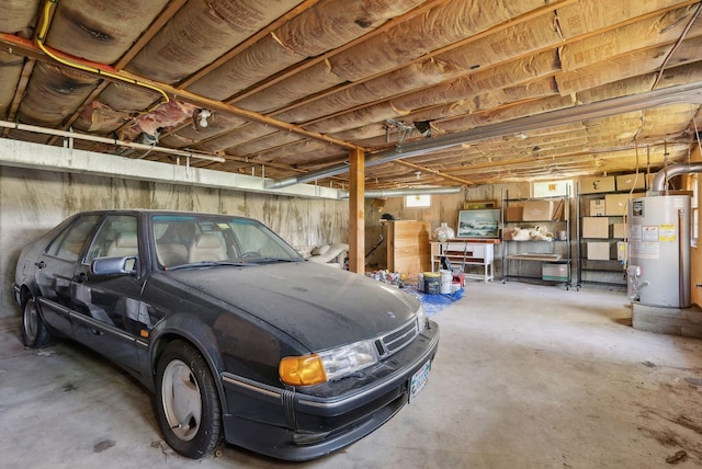 248 Morse Rd, Norway, ME 04268 - garage with water heater