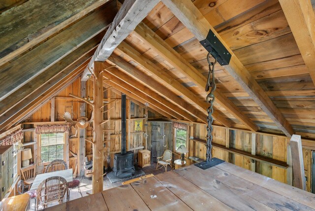 248 Morse Rd, Norway, ME 04268 - view of unfinished attic
