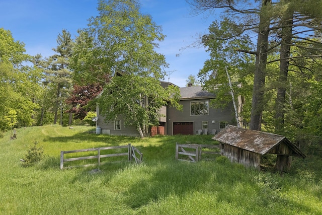 248 Morse Rd, Norway, ME 04268 - back of property featuring an attached garage