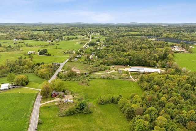 692 S St, Biddeford, ME 04005 - aerial overview of property's location featuring a forest and rural landscape