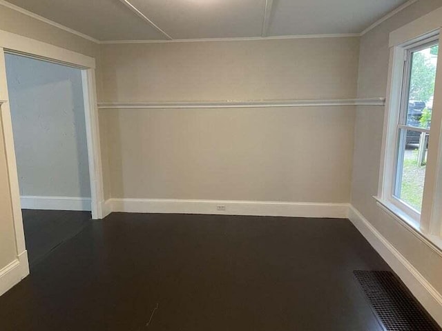 30 Patterson St, Augusta, ME 04330 - empty room with baseboards and ornamental molding