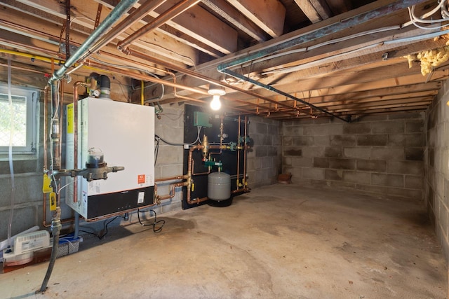 19 Fairhaven Ave, Saco, ME 04072 - basement with tankless water heater