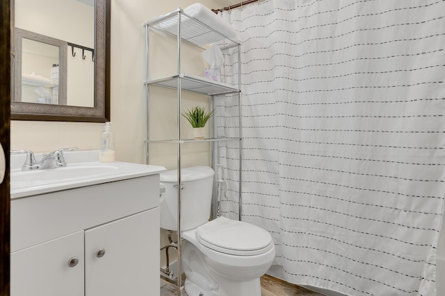 10 E Pinnacle Rd Unit 10, Bridgton, ME 04009 - full bathroom with toilet, vanity, and curtained shower