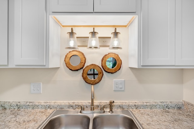 10 E Pinnacle Rd Unit 10, Bridgton, ME 04009 - kitchen view of white cabinetry and a sink