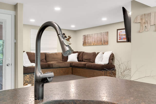 10 E Pinnacle Rd Unit 10, Bridgton, ME 04009 - kitchen view of a sink and recessed lighting