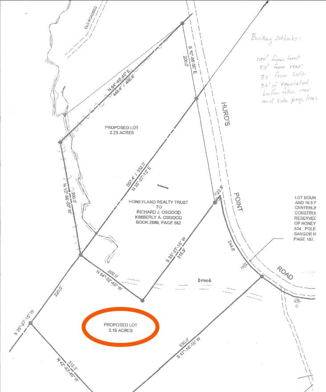 LOT5 Peakes Hill Rd, Dedham, ME 04429
