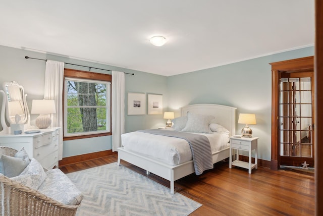 14 Oak St, Kennebunk, ME 04043 - bedroom with baseboards and wood finished floors