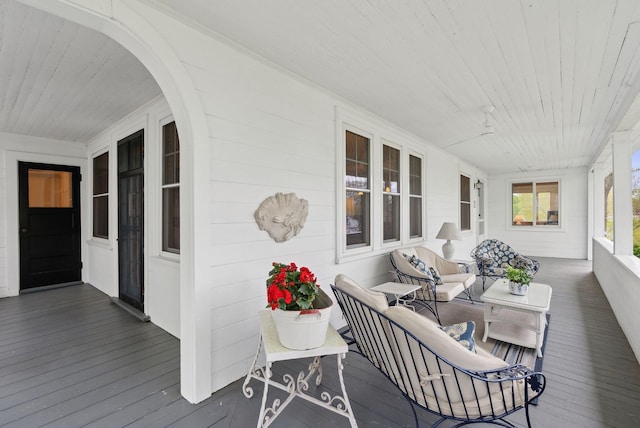 14 Oak St, Kennebunk, ME 04043 - view of porch
