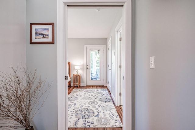 6 D St, Bridgton, ME 04009 - corridor featuring wood finished floors