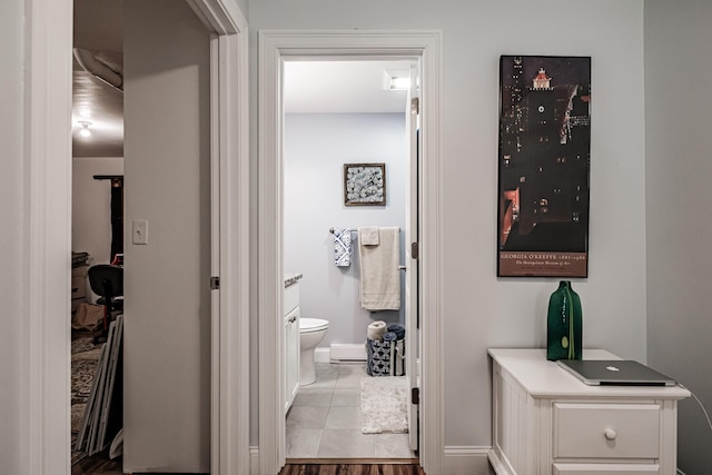 6 D St, Bridgton, ME 04009 - corridor featuring baseboards