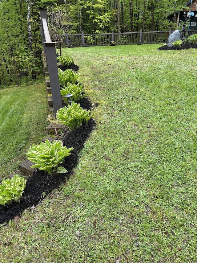 11 Cherry Dr, Embden, ME 04958 - view of yard featuring a forest view
