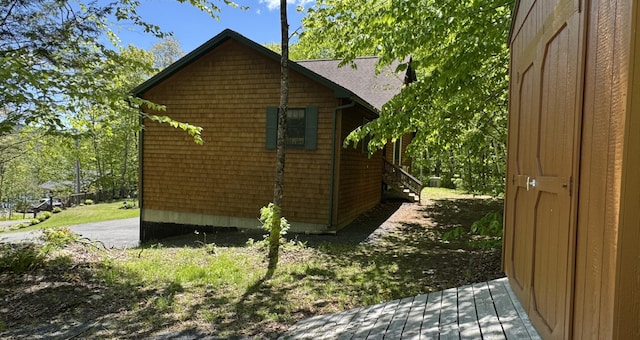 11 Cherry Dr, Embden, ME 04958 - view of side of home