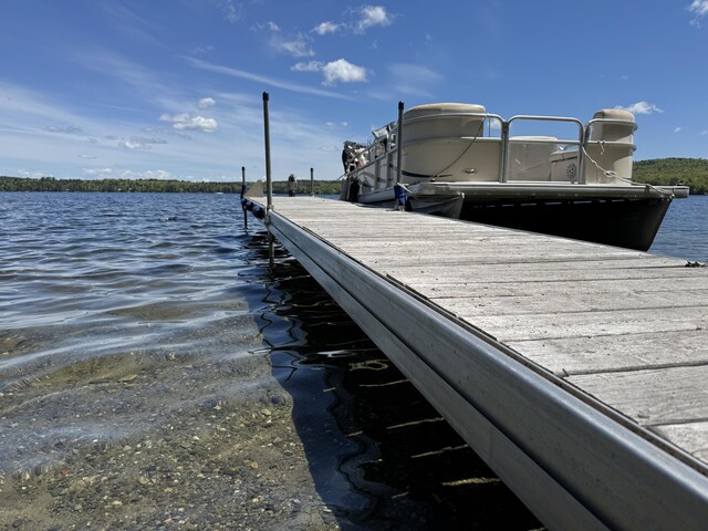 11 Cherry Dr, Embden, ME 04958 - dock with a water view
