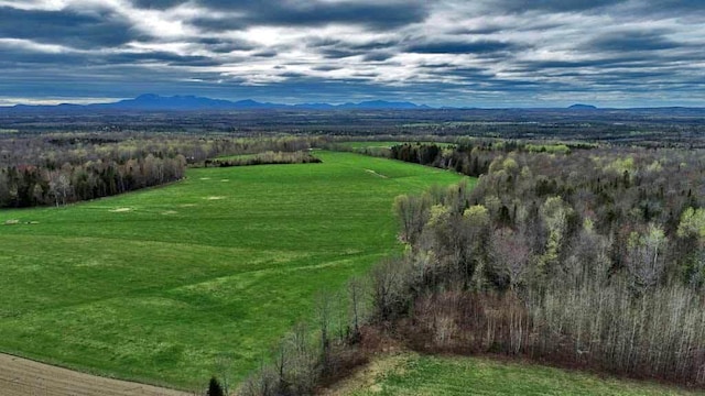 899 Golden Ridge Rd, Sherman, ME 04476 - bird's eye view of a mountainous background