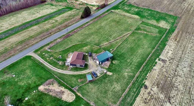 899 Golden Ridge Rd, Sherman, ME 04476 - aerial overview of property's location featuring rural landscape