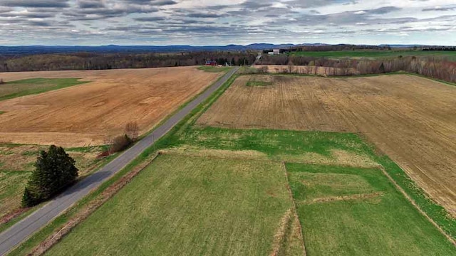 899 Golden Ridge Rd, Sherman, ME 04476 - aerial view of property's location with rural landscape