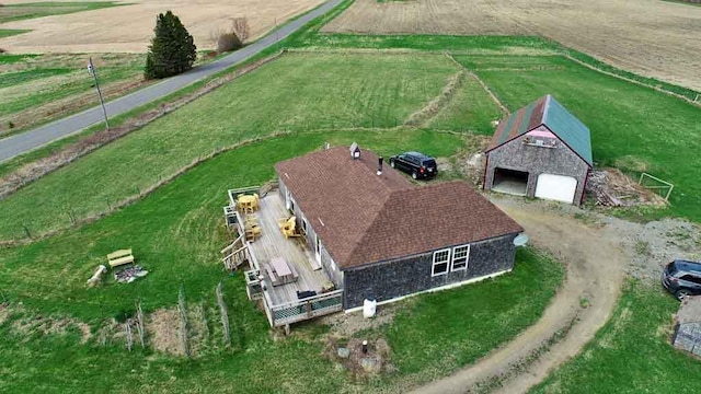 899 Golden Ridge Rd, Sherman, ME 04476 - overview of rural landscape