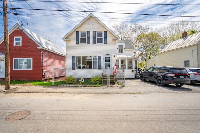 31 King St, Waterville, ME 04901 - traditional-style home featuring covered porch