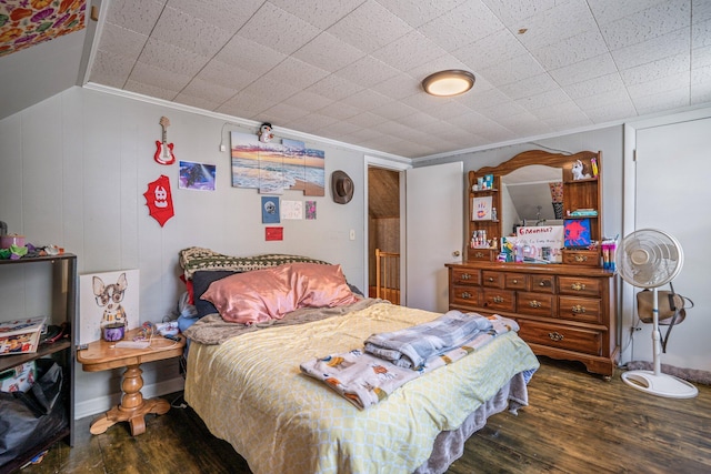 31 King St, Waterville, ME 04901 - bedroom featuring wood finished floors and crown molding