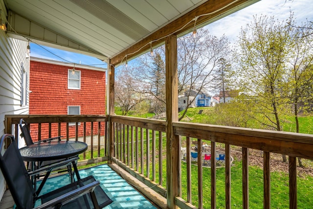 31 King St, Waterville, ME 04901 - view of wooden terrace
