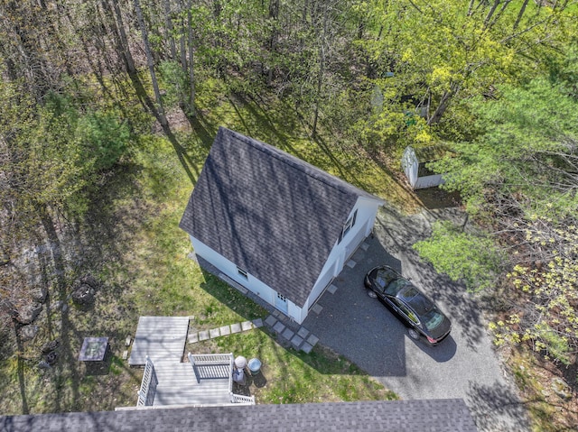 46 Silver Rdg, Veazie, ME 04401 - view from above of property