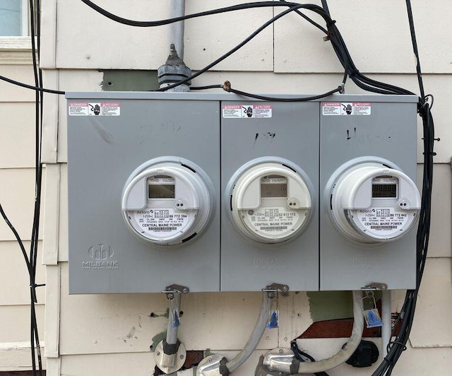 932 Lisbon St, Lewiston, ME 04240 - exterior view of electric meter