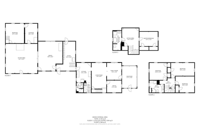 112 Buker Rd, Litchfield, ME 04350 - home floor plan