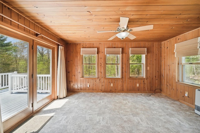 15 Northwood Ct, Wiscasset, ME 04578 - unfurnished sunroom with plenty of natural light