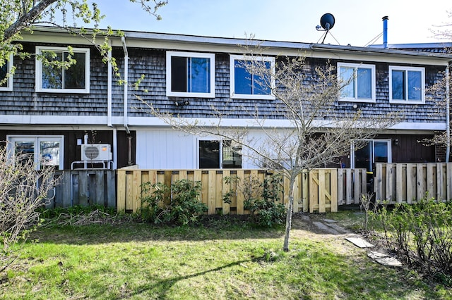 57 Mountfort St, Portland, ME 04101 - back of house with ac unit