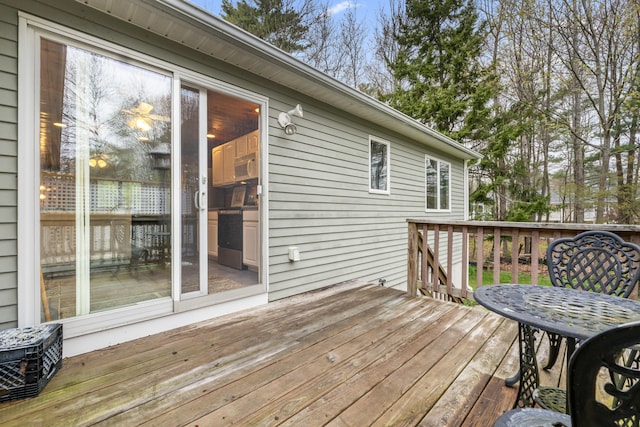 35 Burnt Mill Rd Unit B, Wells, ME 04090 - view of deck