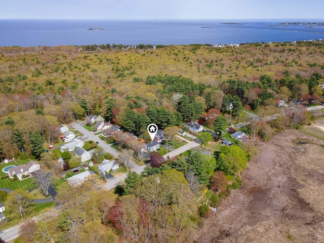 456 Ferry Rd, Saco, ME 04072 - aerial view of property and surrounding area featuring a large body of water