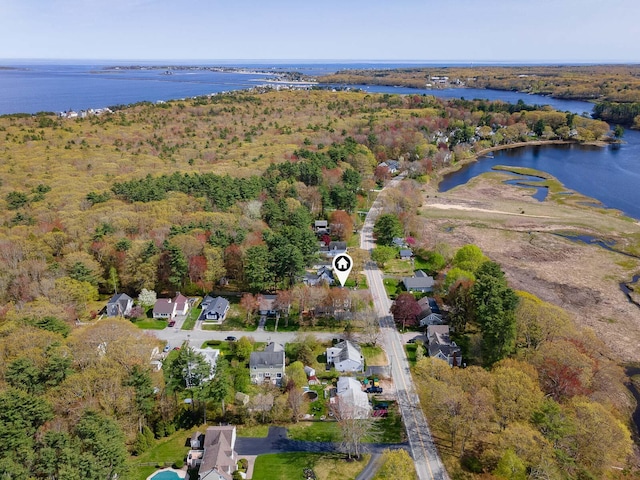 456 Ferry Rd, Saco, ME 04072 - view of property location featuring a large body of water, a forest, and nearby suburban area