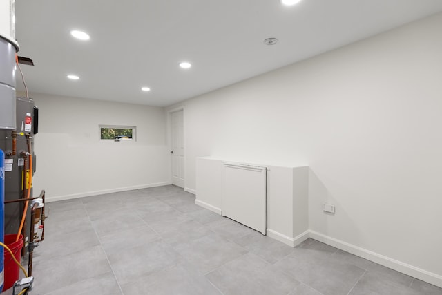 5 Zakelo Island Rd, Harrison, ME 04040 - below grade area with recessed lighting and baseboards