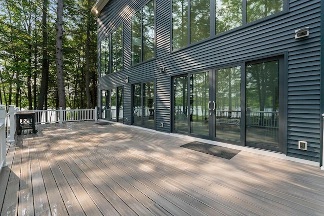 5 Zakelo Island Rd, Harrison, ME 04040 - view of deck