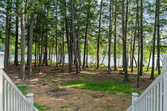 5 Zakelo Island Rd, Harrison, ME 04040 - view of yard with a water view