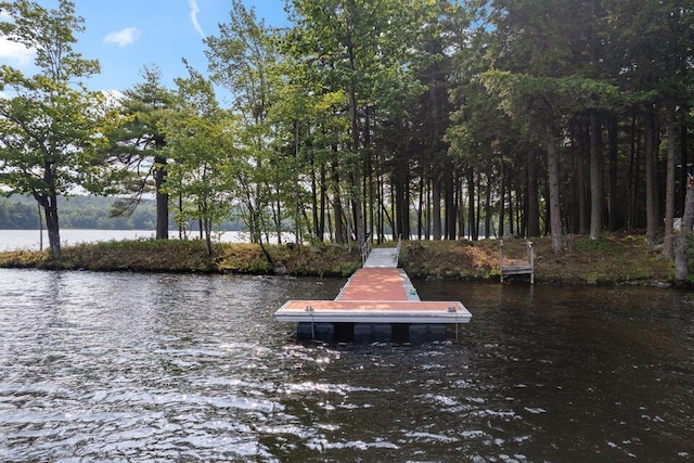 5 Zakelo Island Rd, Harrison, ME 04040 - dock area featuring a water view