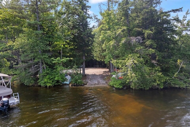5 Zakelo Island Rd, Harrison, ME 04040 - water view with a tree filled landscape