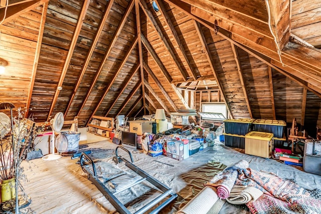 30 Morrill Ave, Waterville, ME 04901 - view of unfinished attic