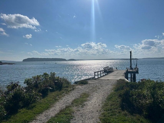 13 Bustins Is, Freeport, ME 04032 - water view with a dock