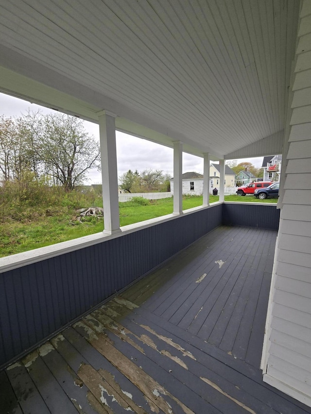 22 Summer St, Lubec, ME 04652 - view of deck