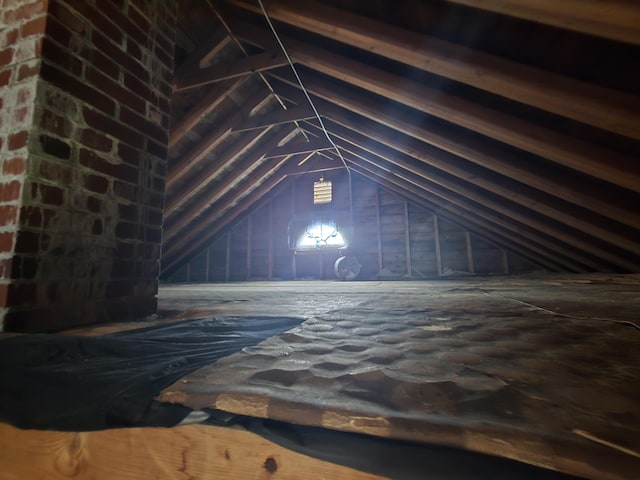 22 Summer St, Lubec, ME 04652 - view of attic