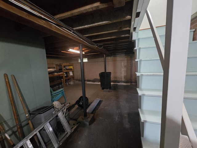 22 Summer St, Lubec, ME 04652 - view of unfinished below grade area