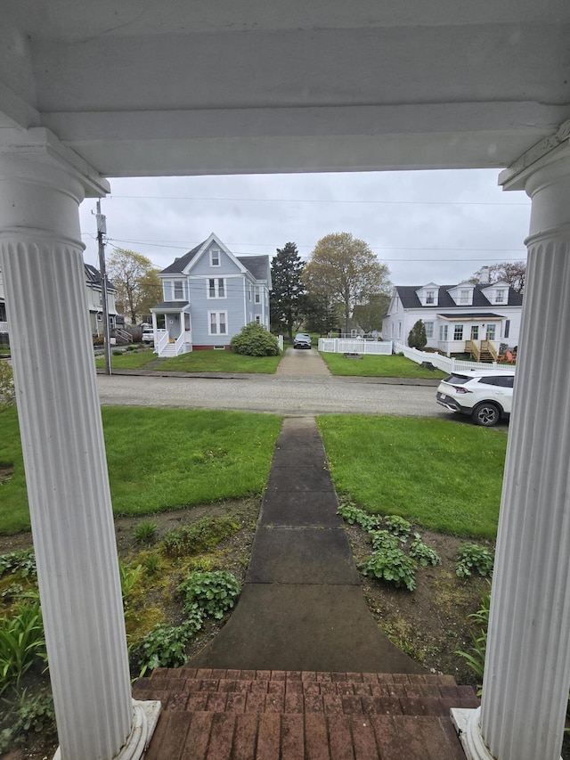 22 Summer St, Lubec, ME 04652 - view of grassy yard featuring a residential view