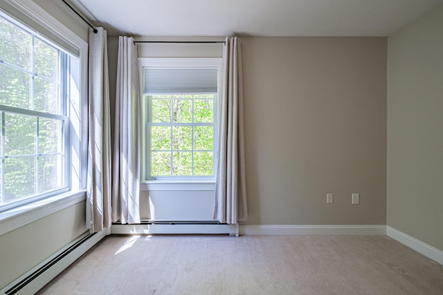 9 Eisenhower Ct, Naples, ME 04055 - carpeted empty room with plenty of natural light and baseboards