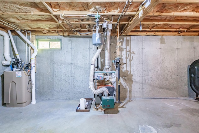 9 Eisenhower Ct, Naples, ME 04055 - below grade area with heating fuel